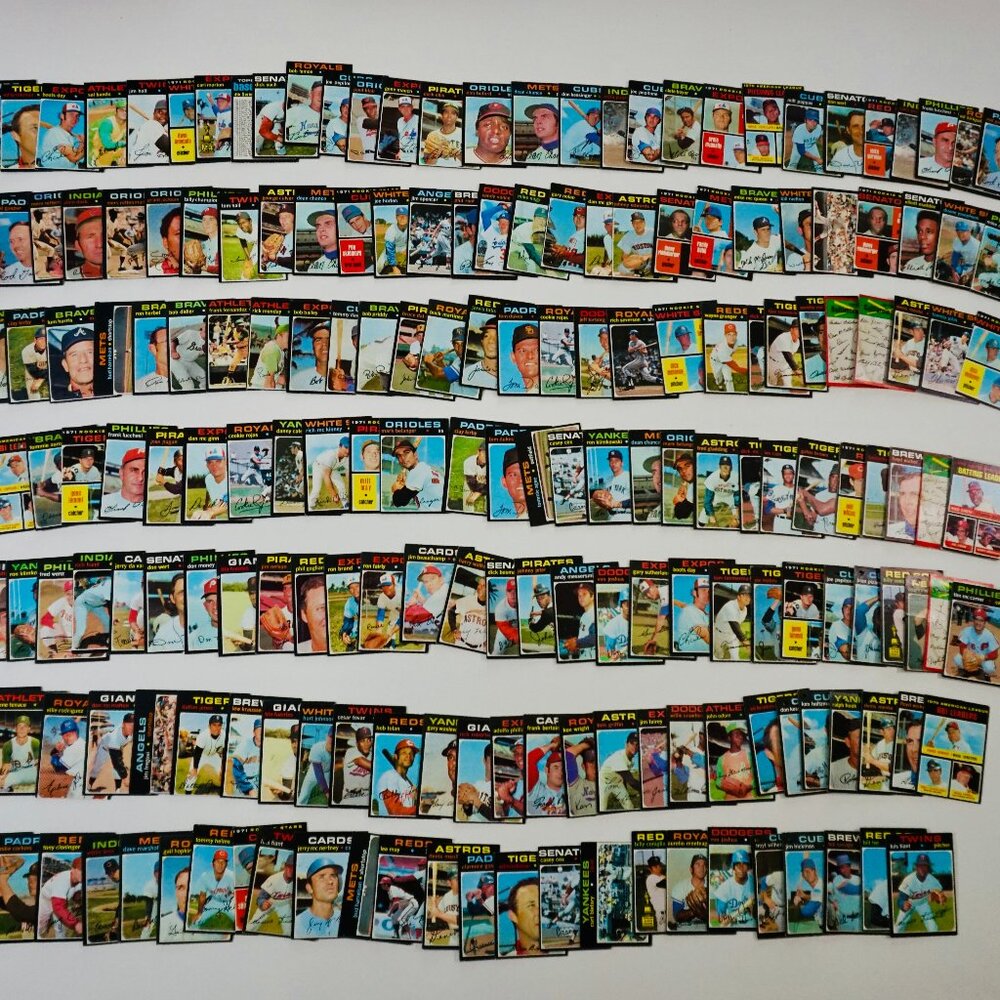 175x 1971 Topps Baseball w/ RCs & Stars! Partial Set Builders